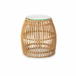 Palm nature salontafel s met glas